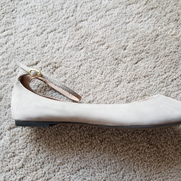 Steven by Steve Madden taupe Kamelia ballet flats with ankle strap - Picture 7 of 8